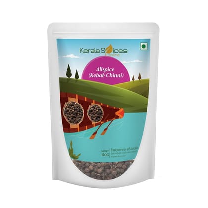 Kerala Spices Kabab Chini Whole Spices Artificial Colors and Preservatives Free Cubeb Pepper 100gm