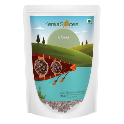 Keralaspicesonline Natural Cloves 100g Clove Whole Spices Artificial Colors or Preservatives Free Laung