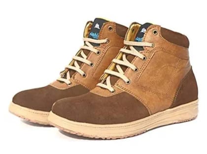 Men's Leather TAN Casual Boots