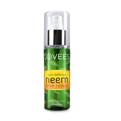 Jovees Herbal Sun Defence Neem Skin Toner Pore Tightening And Protection Against Sun Damage & Tanning(100 ml)