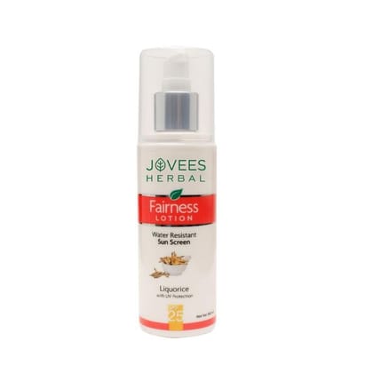 Jovees Herbal Sunscreen Fairness SPF 25 Lotion For All Skin Types Protects From Tanning (100ml)