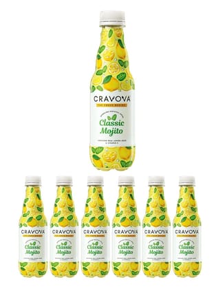 CRAVOVA - THE CRAVE BEGINS Classic Mojito Mocktails 300ml (Pack of 6)