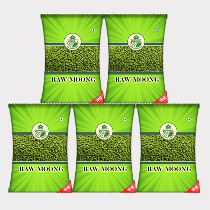 Raw Moong (Pack of 5)