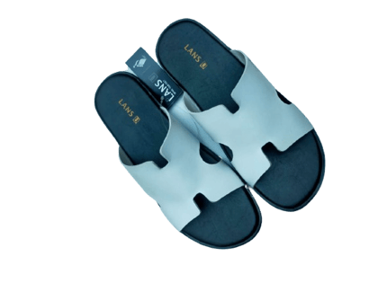 Lansu Men Sandals A1042 WHITE