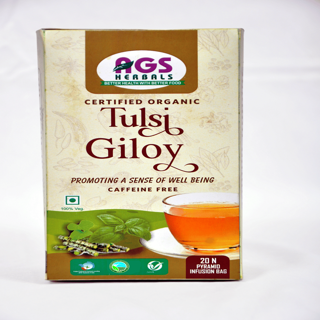 Tulsi Giloy Tea Pyramid Tea Bags