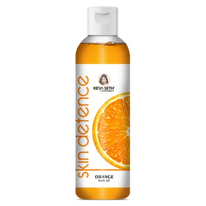 Keya Seth Aromatherapy Orange Body Oil, Vitamin C Enriched, Brightening, Rejuvenating & Refreshing 200ml