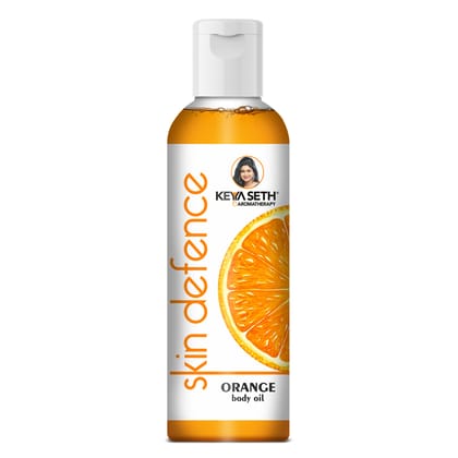 Keya Seth Aromatherapy Orange Body Oil, Vitamin C Enriched, Brightening, Rejuvenating & Refreshing 100ml