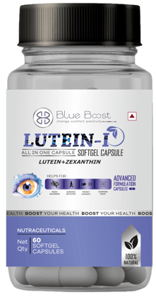 BLUE BOOST LUTEIN -I SOFTGEL CAPSULE WITH LUTEIN, ZEXANTHIN PACK OF 60CAPSULES