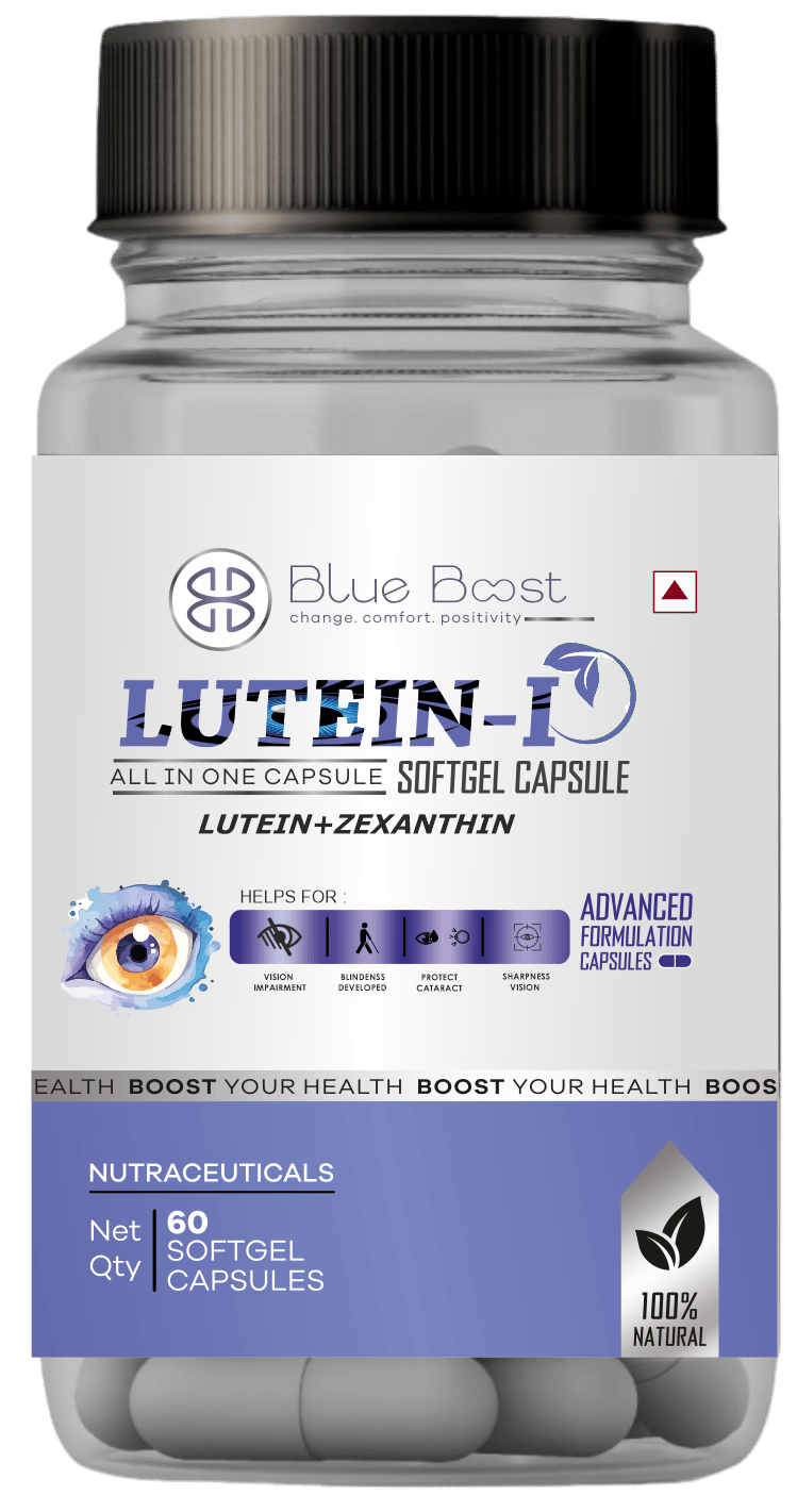 BLUE BOOST LUTEIN -I SOFTGEL CAPSULE WITH LUTEIN, ZEXANTHIN PACK OF 60CAPSULES