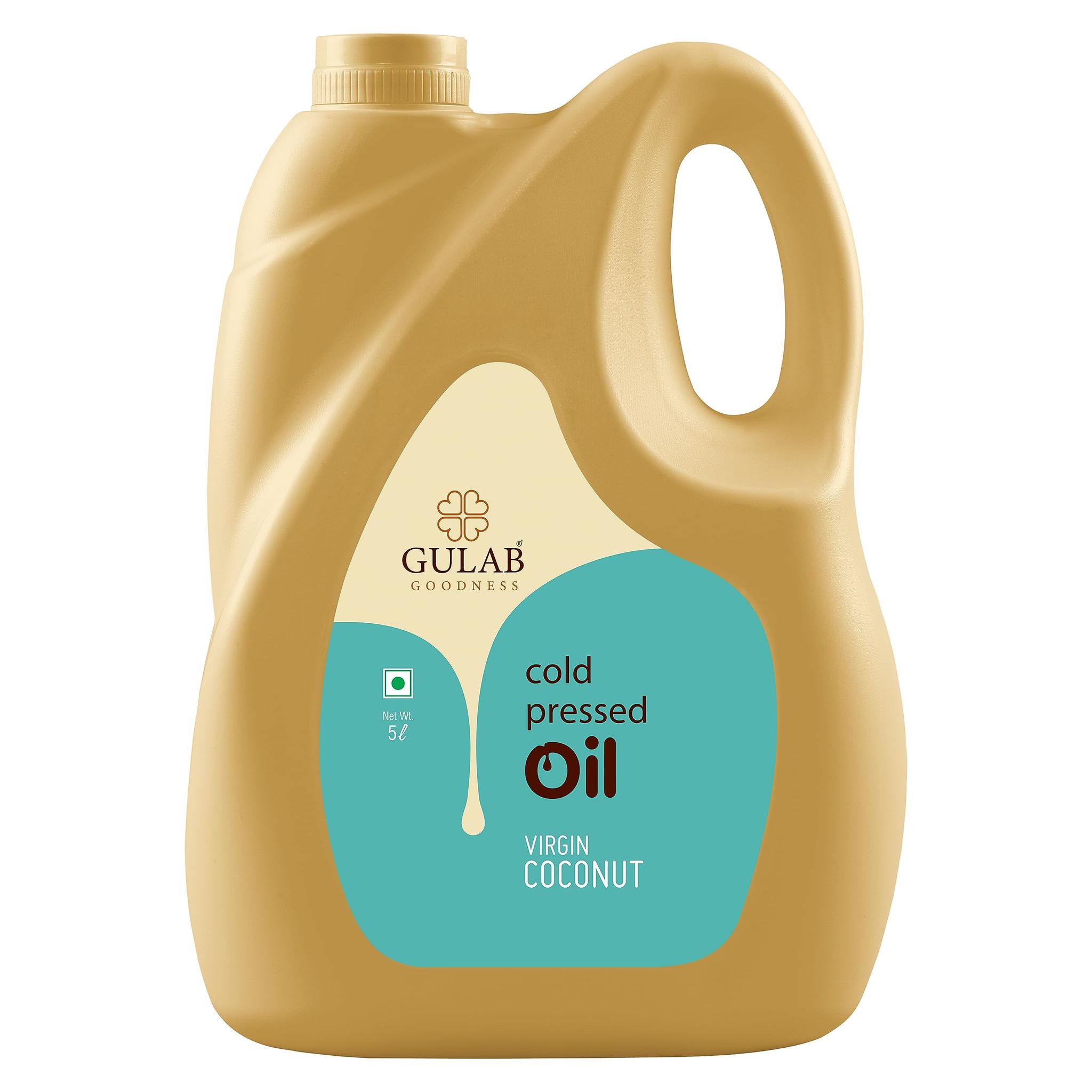 Gulab Cold Pressed Virgin Coconut Oil - 5 Litre