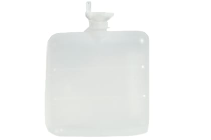 FAIRBIZPS Jerry Can Semi-Collapsible Jerry Cans, Semi-Solid Food Storage Cans Water Cans Plastic Cans (10 Liters), White