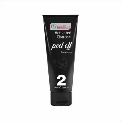 C9 HEARBALS ACTVATED CHARCOAL PEEL OFF FACE MASK 100ML.