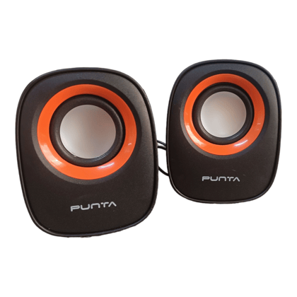 Punta Pearl USB Speakers | Compact Design, Clear Sound, Volume Control