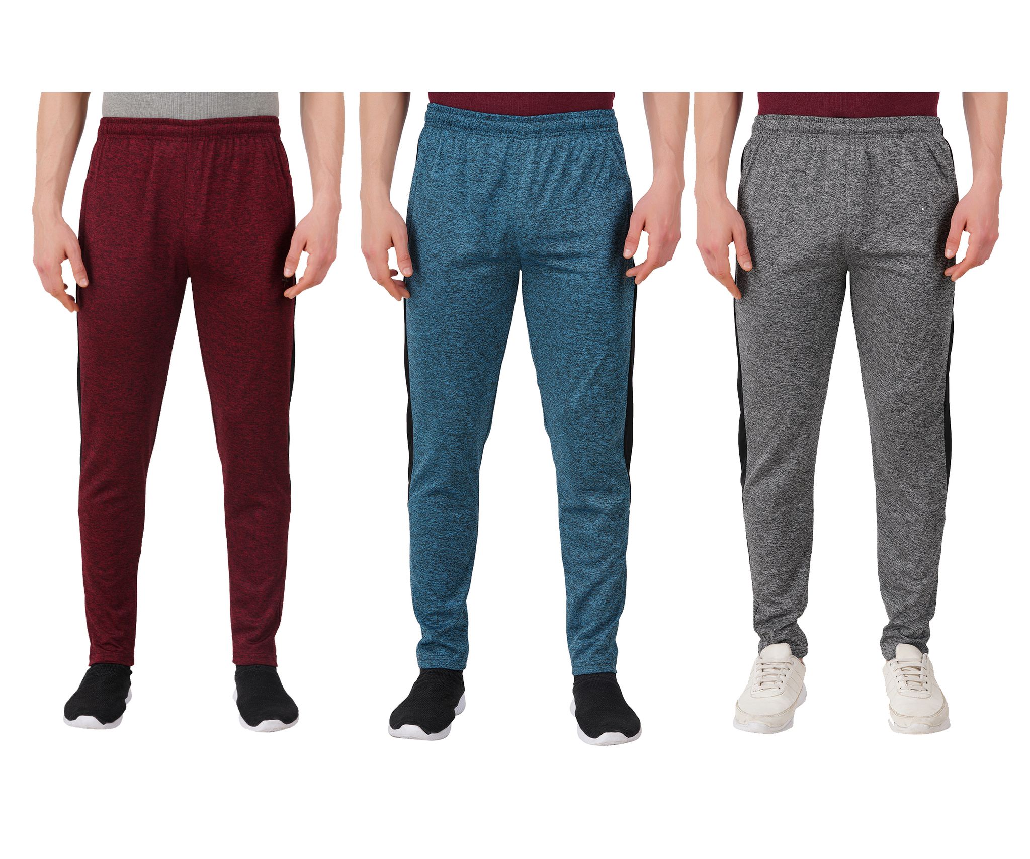 G Track Solid Men Multicolor Track Pants