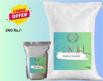 Combo Wheat & Bajra Flour