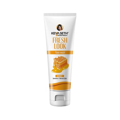 Keya Seth Aromatherapy Fresh Look Honey Gel Face Wash – Refreshing Foaming Soothes Inflamed Skin Enriched with Honey & Pure Essential Oil – For All Skin Type 100ml