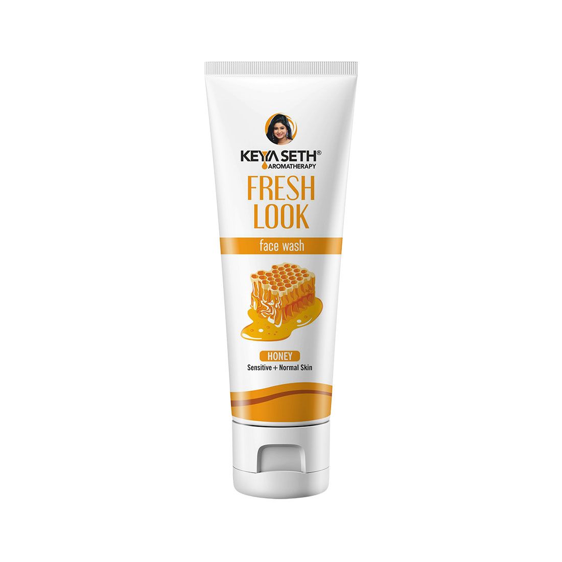 Keya Seth Aromatherapy Fresh Look Honey Gel Face Wash – Refreshing Foaming Soothes Inflamed Skin Enriched with Honey & Pure Essential Oil – For All Skin Type 100ml