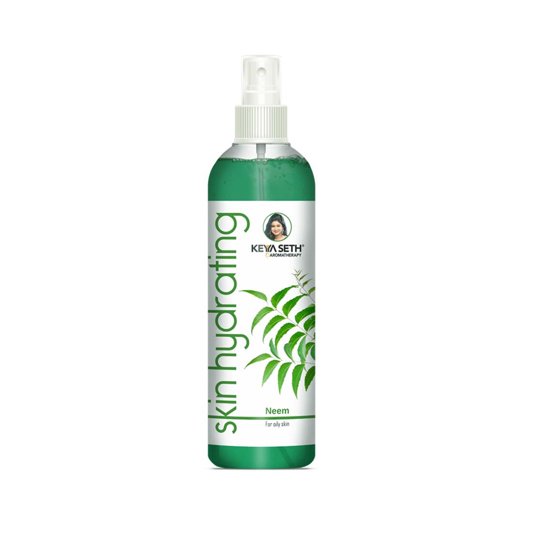 Keya Seth Aromatherapy Skin Hydrating Neem Toner, Oily & Ance Prone Skin, Tulsi, Oil Control, Reduce Redness, Calms Acne Breakout, Alcohol Free 200ml