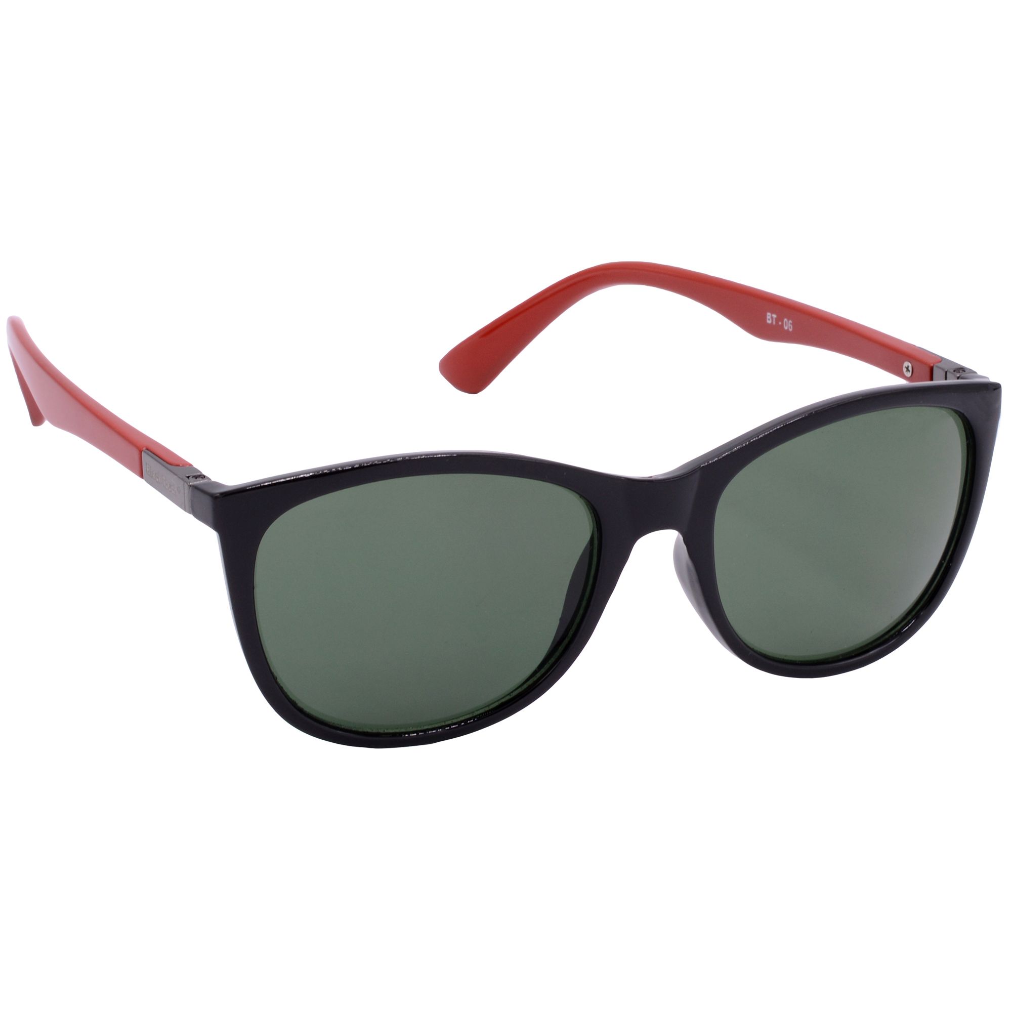 Hrinkar Green Cat-eye Glasses Black, Red Frame Best Goggles for Women - HRS-BT-06-BK-RD-GRN