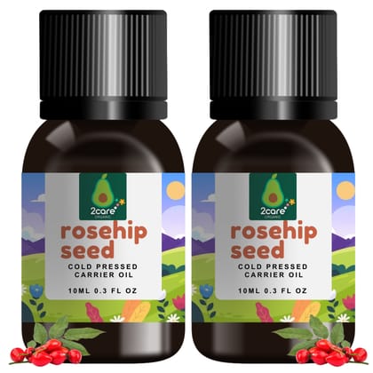 2care rosehip carrier oil combo (10ml+10ml)