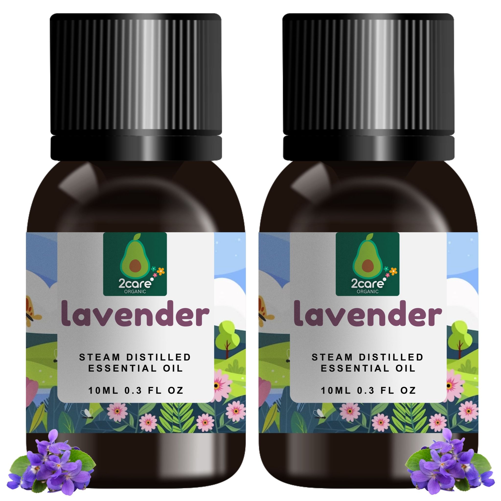 2care lavender essential oil combo (10ml+10ml)