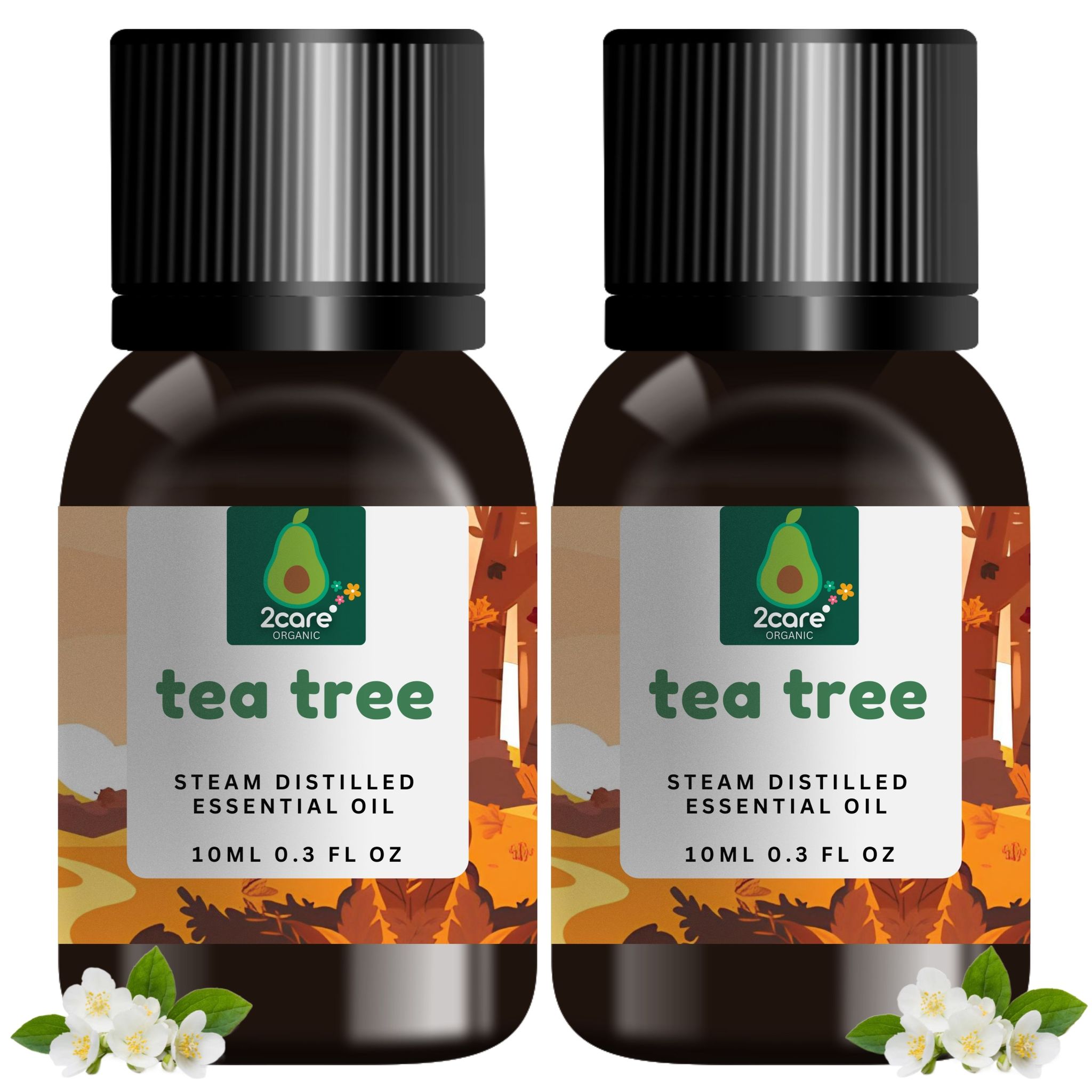 2care tea tree essential oil combo (10ml+10ml)