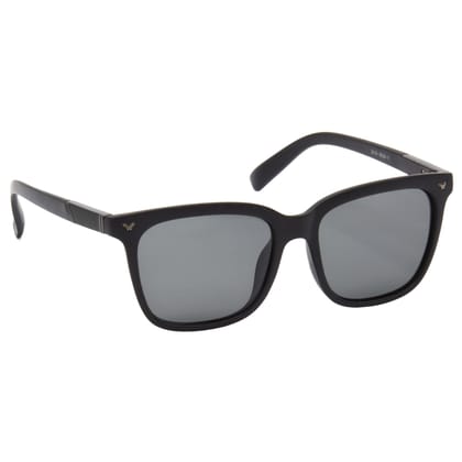 Hrinkar Black Rectangular Sunglasses Brands Black Frame Polarized Goggles for Men & Women - HRS500-BK-BK