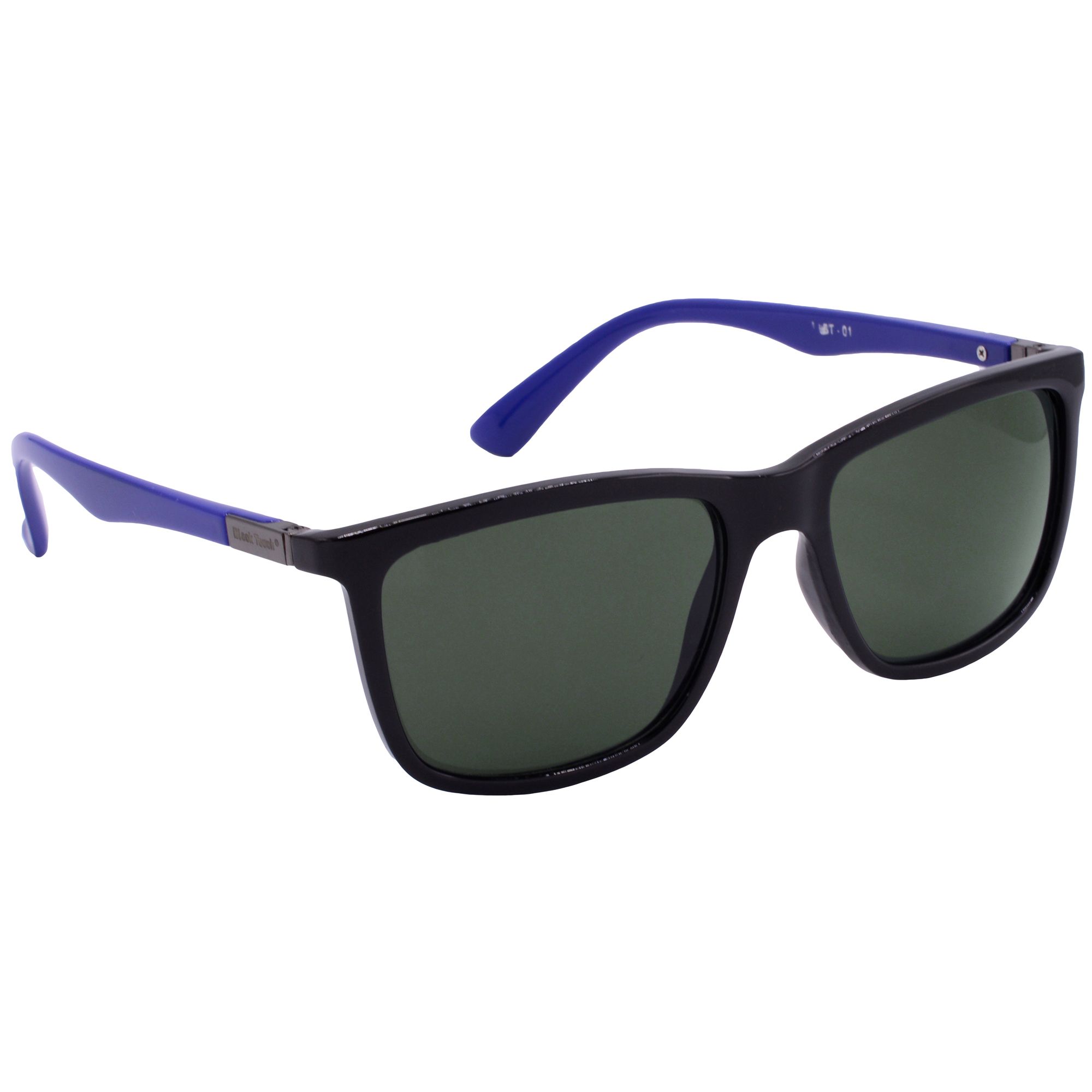 Hrinkar Green Rectangular Glasses Black, Blue Frame Best Goggles for Men & Women - HRS-BT-01-BK-BU-GRN