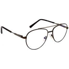 Hrinkar Trending Eyeglasses: Brown Pilot Optical Spectacle Frame For Men & Women |HFRM55109-BWN