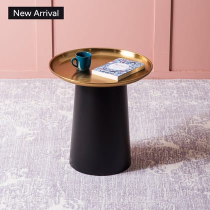 Lustrous Linea: Side Table