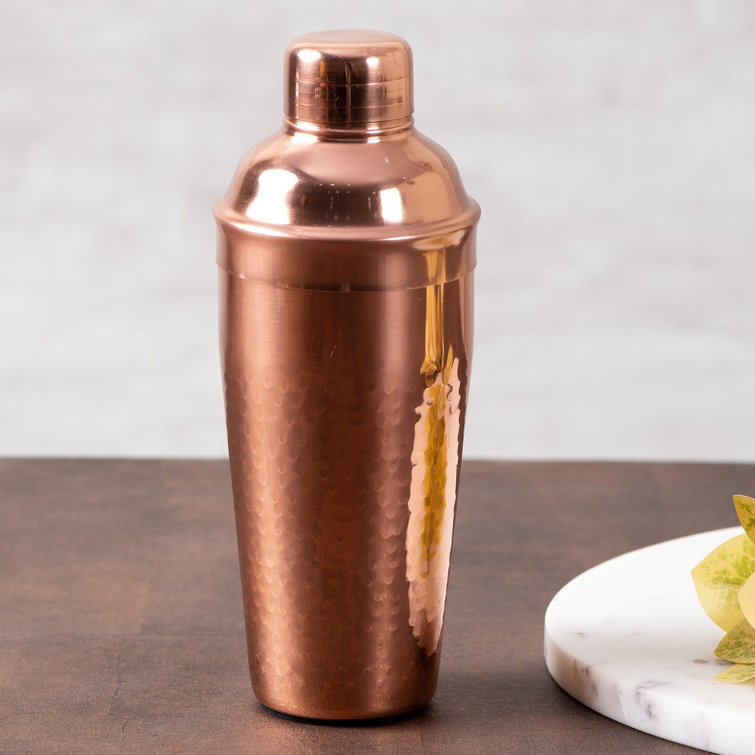 Covet Stainless Steel Cocktail Shaker in Copper Color