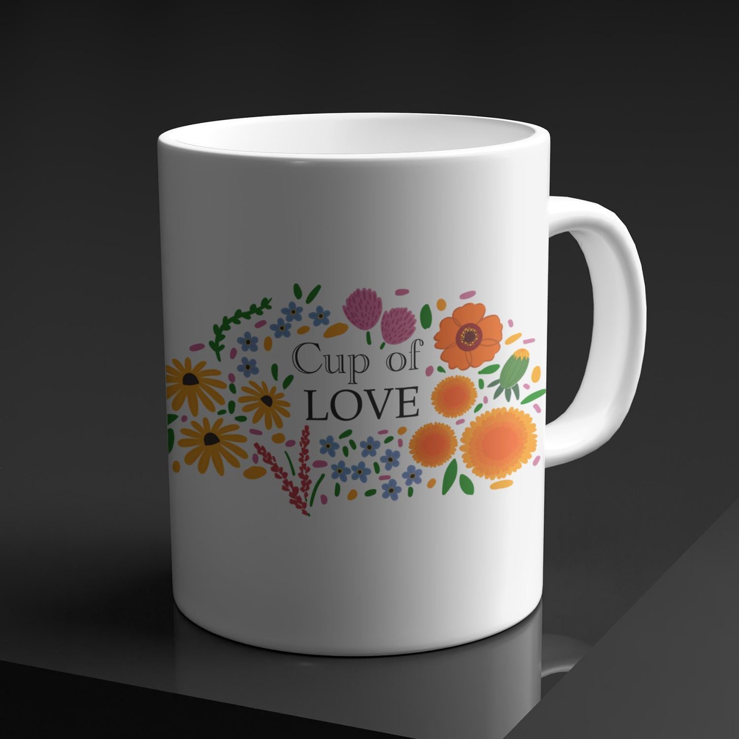 Love's Bloom Coffee Mug