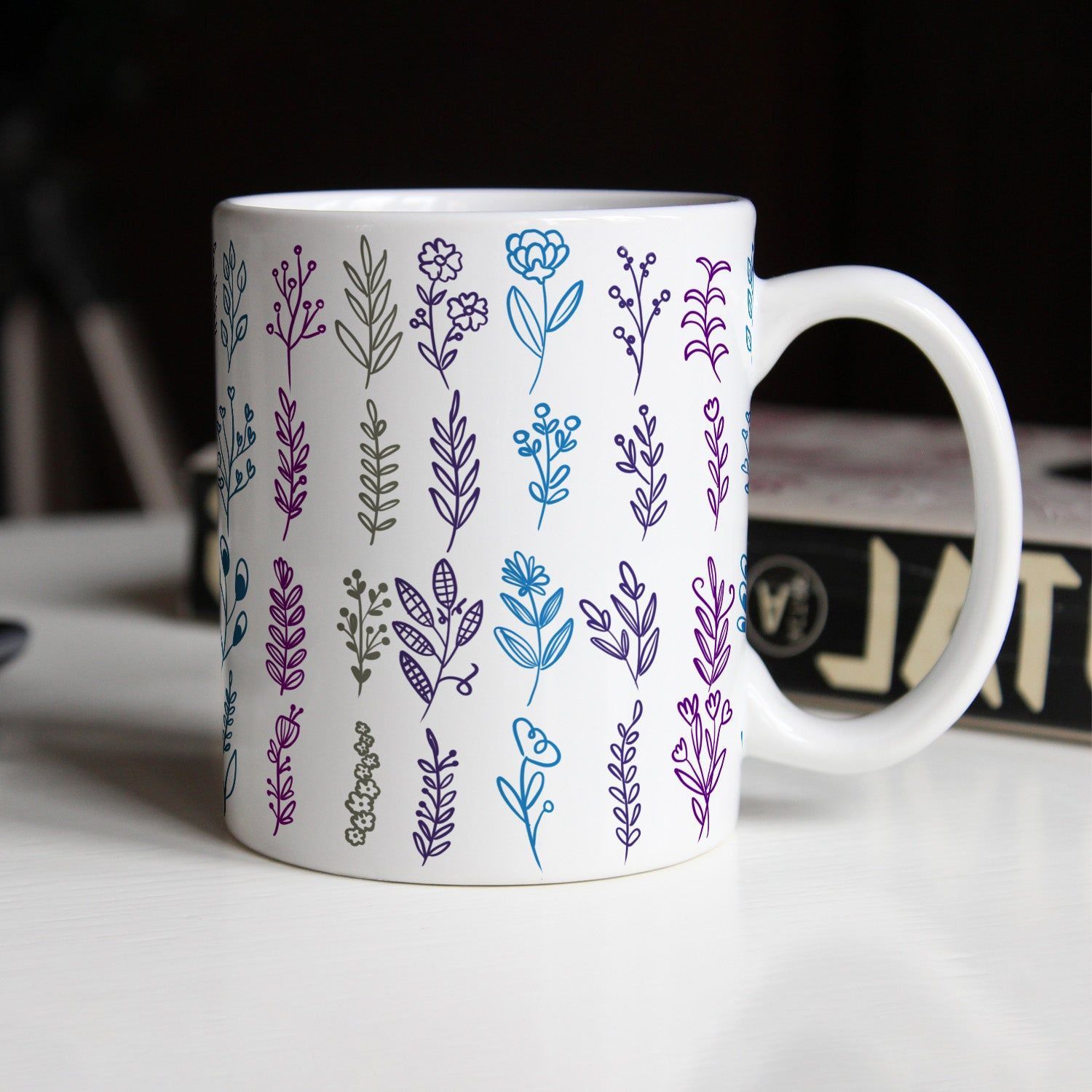 Colorful Blossom Coffee Mug