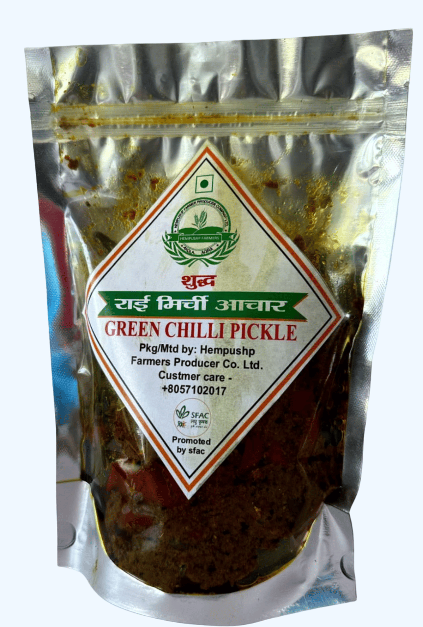 "Green Chilli Pickle - 250g"