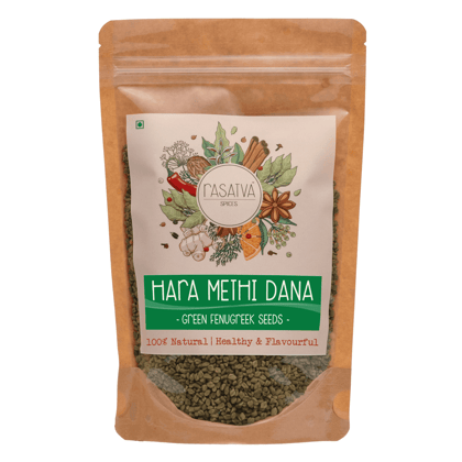 Rasatva Hara Methi Dana - Green Fenugreek Seeds (200 gms)