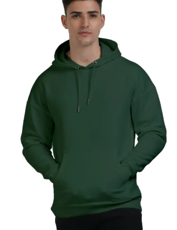 Everyday Essentials - Unisex Oversized Plain Hooded Sweatshirt Hoodie