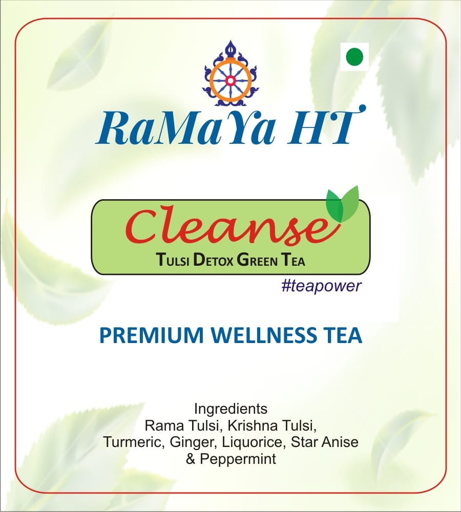 Cleanse - Tulsi Detox Green Tea by Ramaya HT