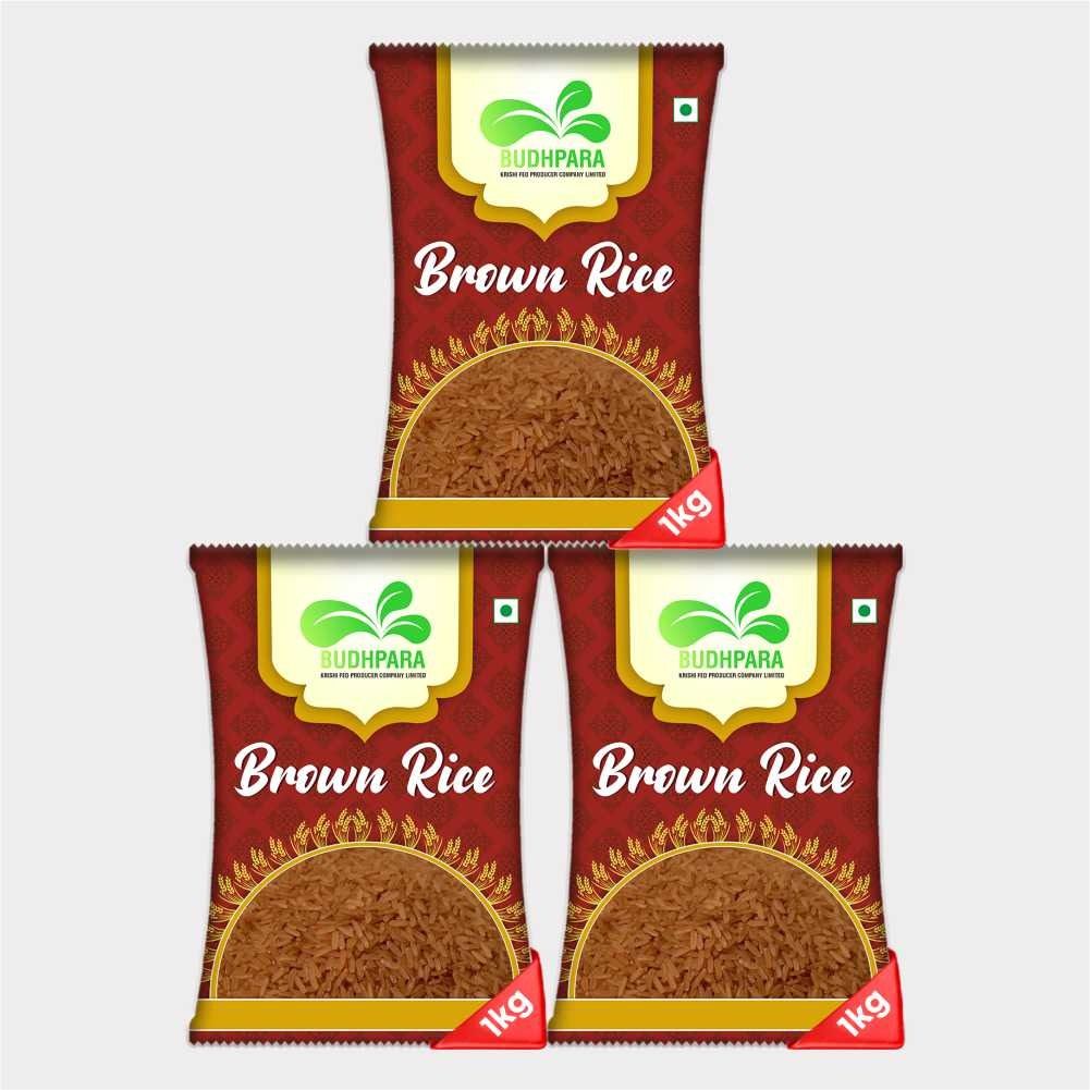 Brown Rice (pack of 3)