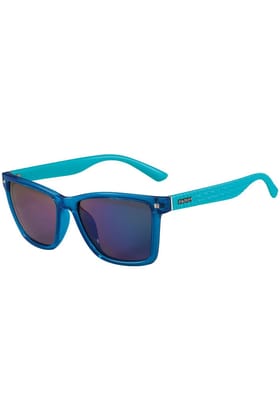 PARIM Polarized Unisex  Rectangular::Wayfarer Sunglasses Blue::Green Frame / Green Lenses | SKU 1287 C1