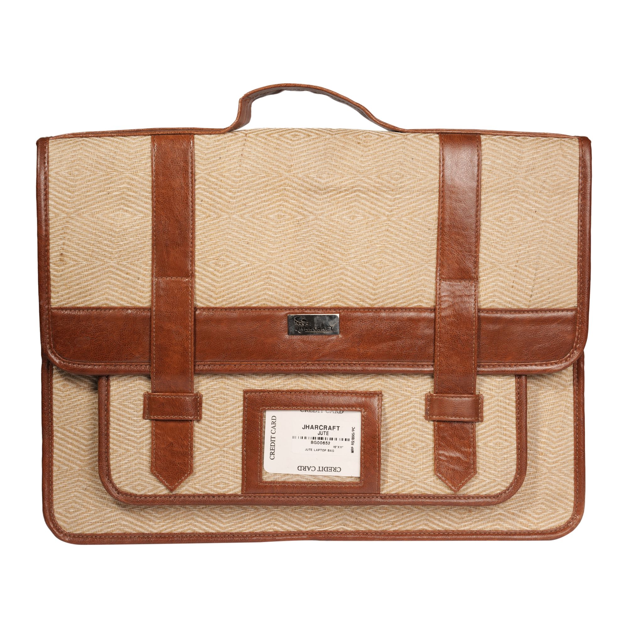 Jharcraft Jute Laptop Bag(BG00652)