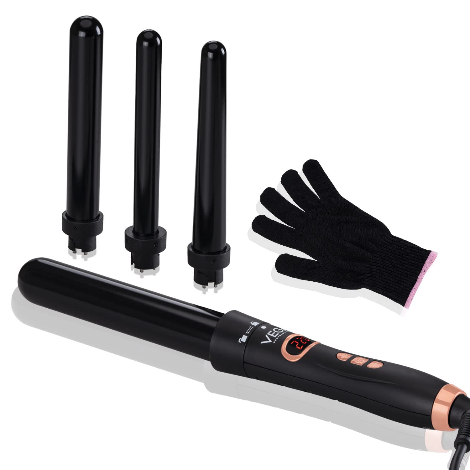 VEGA Professional Pro Curl Master Multi Tong Hair Curler, (VPPCT-09)