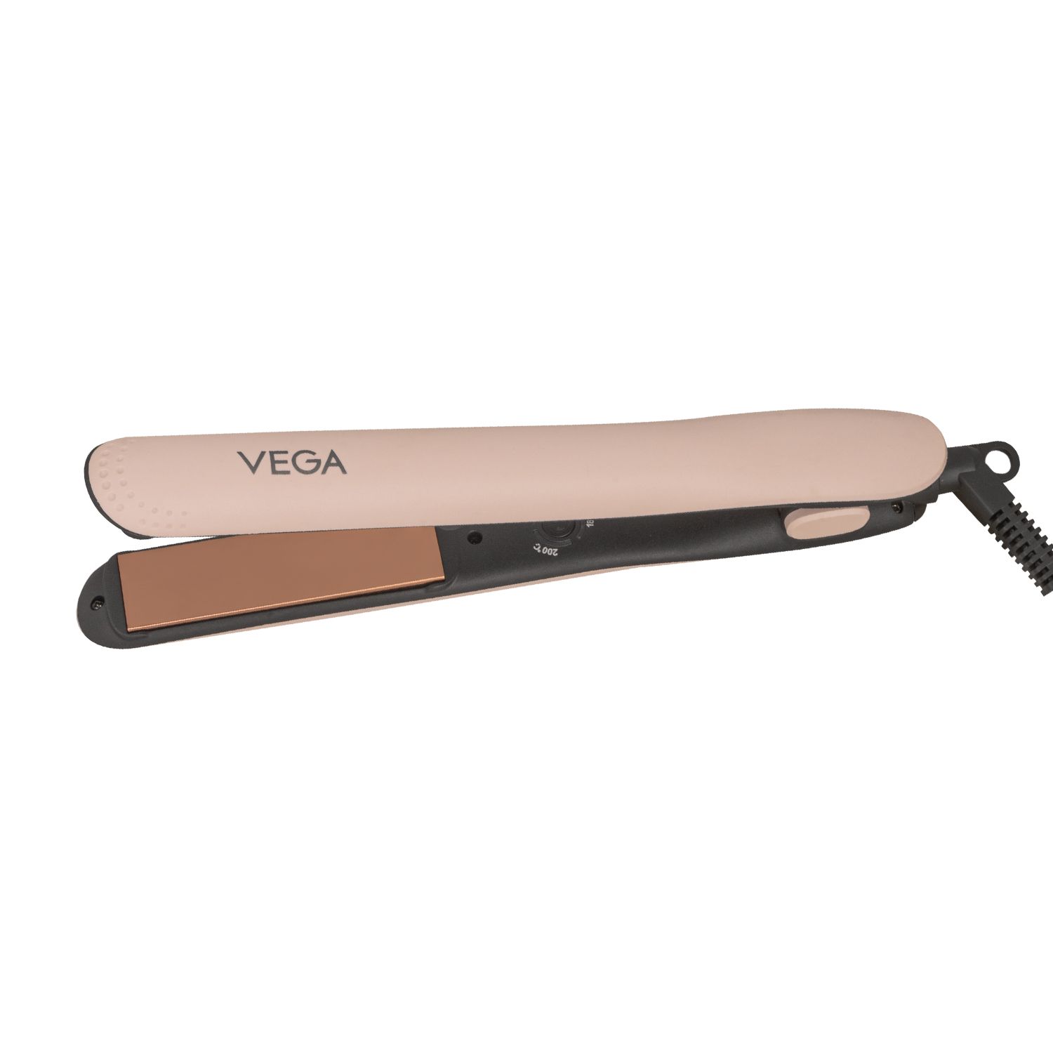 VEGA Go Glam Hair Straightener with Titanium Plates & 3 Temperature Settings, (VHSH-32)