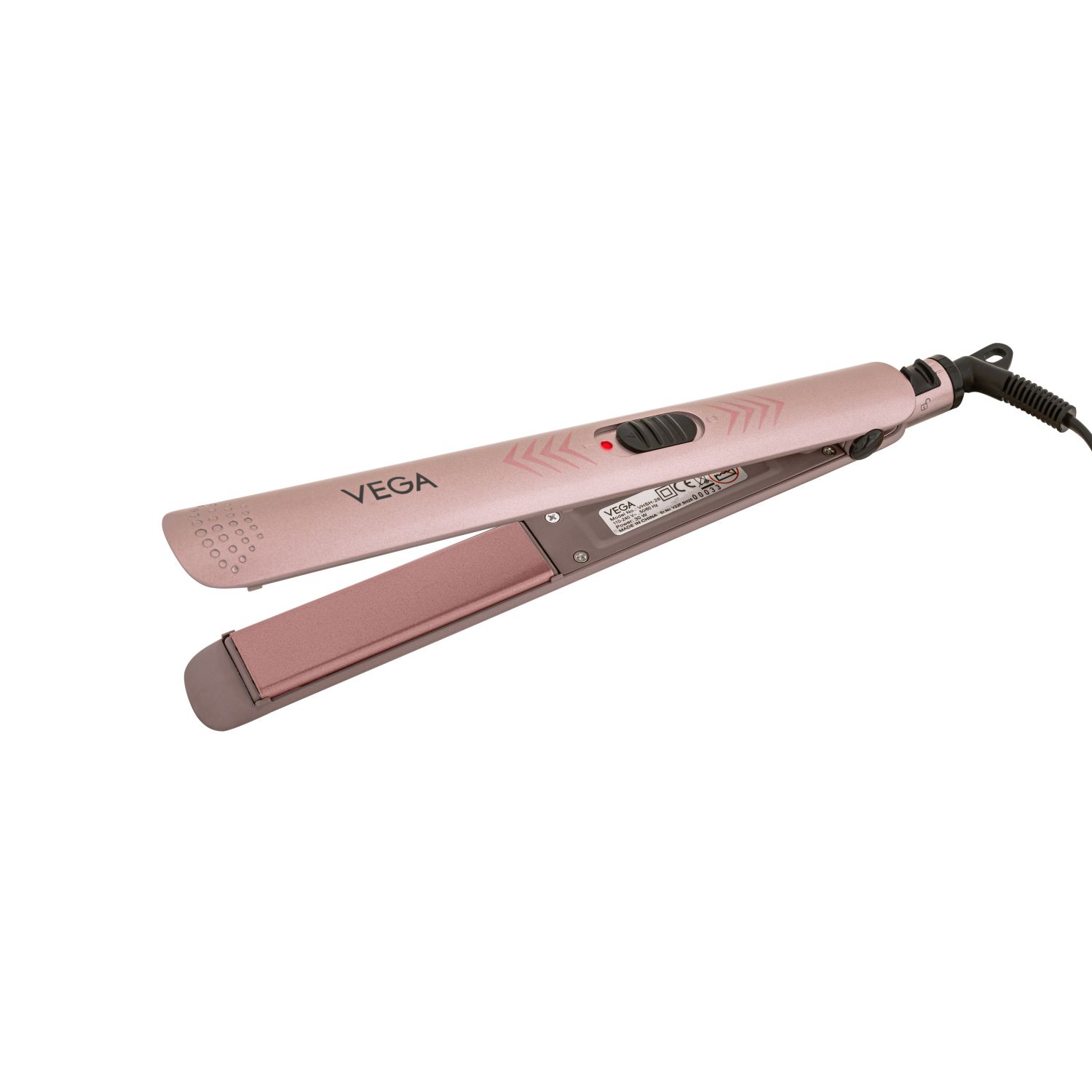 Vega Hair Straightener for Women with Keratin Infused Plates, (VHSH-28)