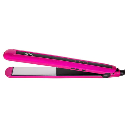 VEGA Trendy Hair Straightener With Adjustable Temperature & Floating Ceramic Coated Plates (VHSH-16)