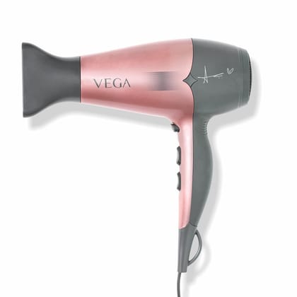 Vega Hair Dryer for Women With Cool Shot Button & 3 Heat Settings, 2100W Blow Dryer, (VHDH-25)