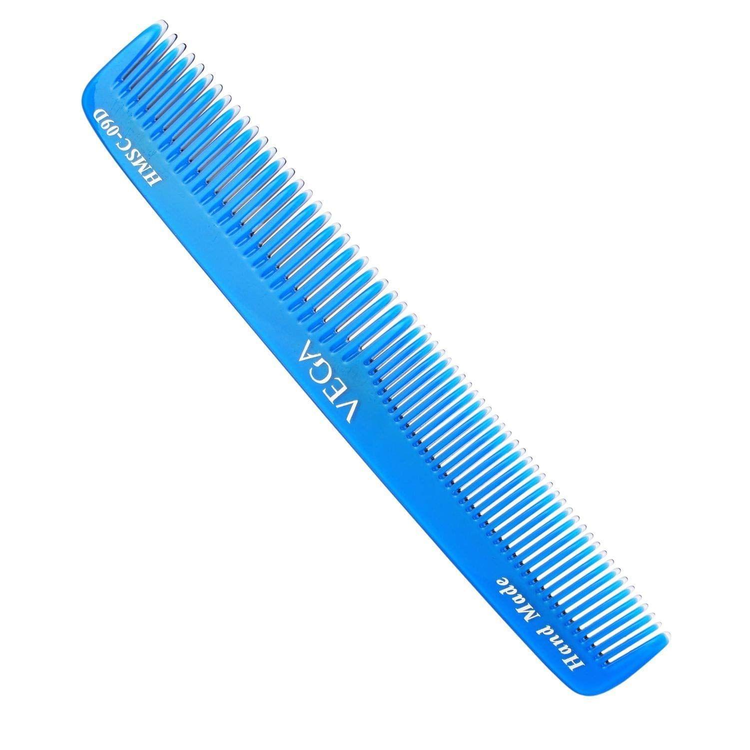 Vega Spectra Dual Color -Graduated Dressing Hair Comb,Handmade (India's No.1* Hair Comb Brand) For Men and Women, (HMSC-09D)