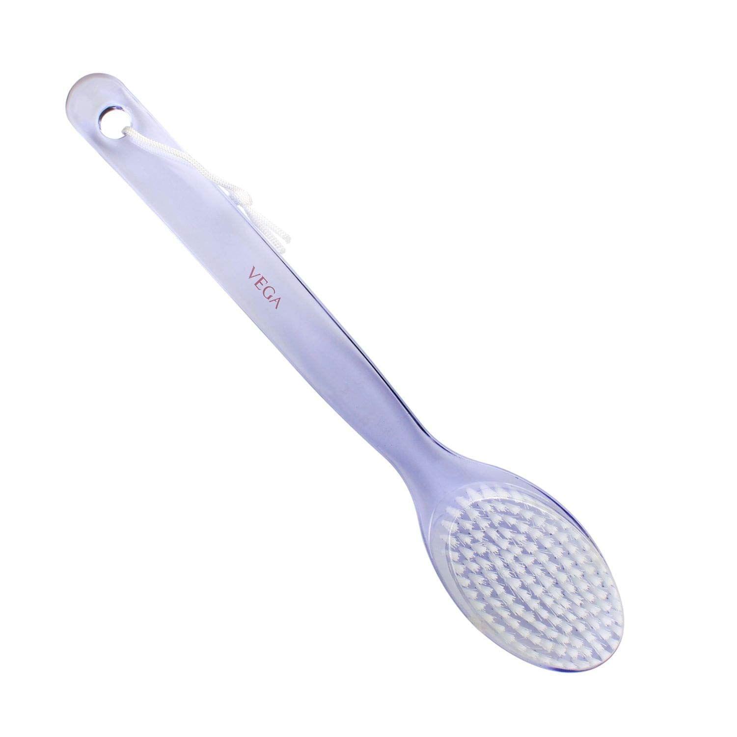 Vega Luxury Bristle Bath Brush, Color May Vary