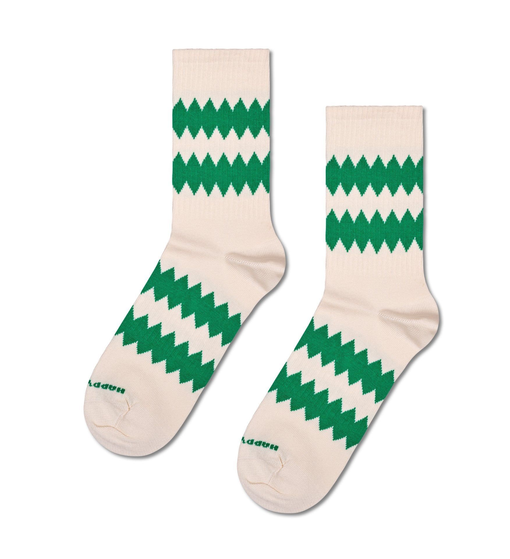 Happy Socks Zigzag 3/4 Crew Sock