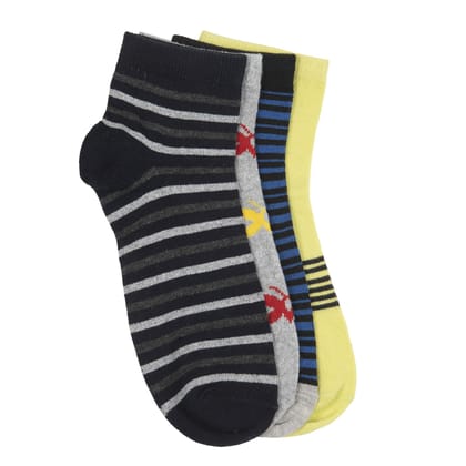 SWHF Organic Cotton Unisex Socks Set (Pack of 4, Ankle length)