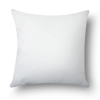 SWHF Ultra Soft Poly Siliconised Fibre Solid White Cushion | Vaccum Packed | Filler Cushion Insert (1, 24x24 Inch) | Comfortable | for Sofa and Bed | Throw Pillow | Sleep | Non Woven Fabric | Couch |